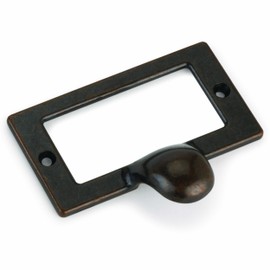 HIGHPOINT Drawer Pull with Card Holder Dark Copper Finish