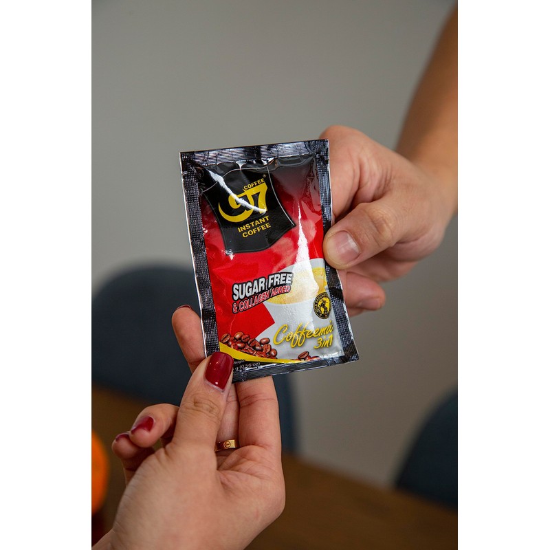 Trung Nguyen G7 Instant Coffee 3 in 1 Collagen Added