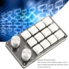One Handed Macro Mechanical Keyboard 12 Key Multifunction DIY Programmable