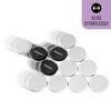 Super Sliders 2 1/2" Round Reusable Furniture Sliders for Carpet
