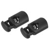 [METALLIXITY] 10pcs Plastic Cord Lock, Cord Stopper, 0.16 inch (4