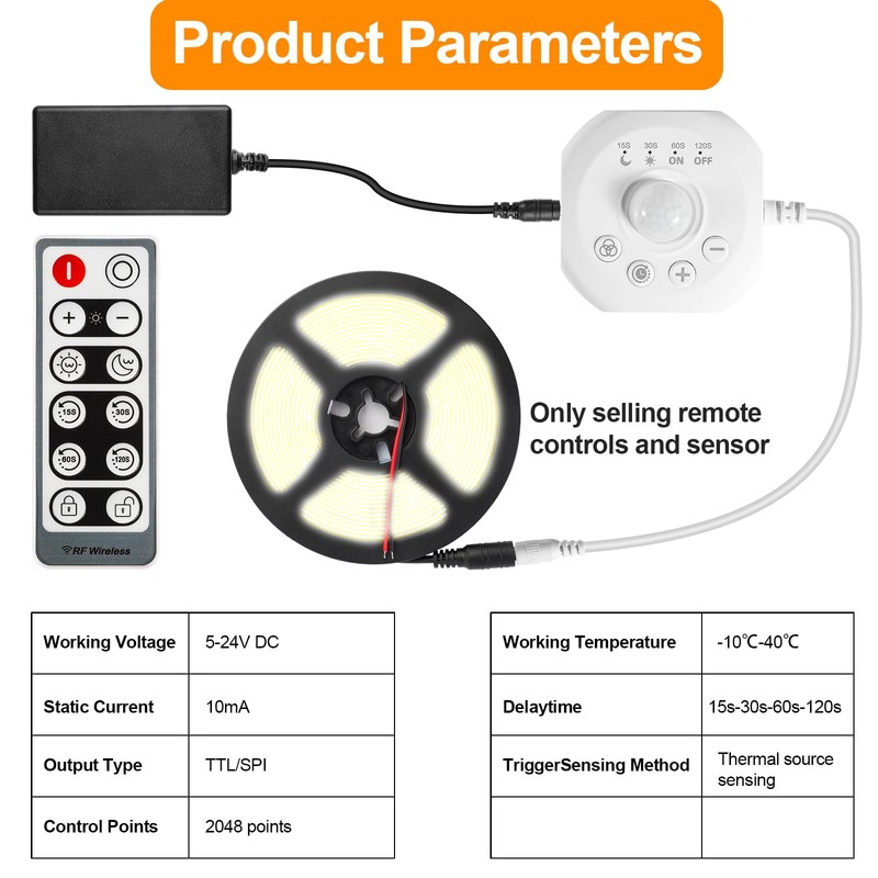 SUPERNIGHT Dimmer Switches for Led Lights, Pir Motion Sensor Switch