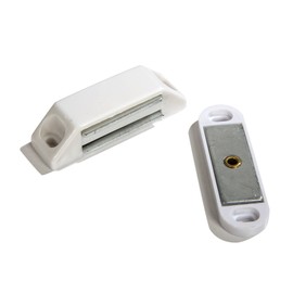 Ultra Hardware 13503 Heavy Duty Magnetic Catch, White
