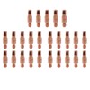 1 Shroud & 25 x 1.0mm Contact Tips MIG Welding