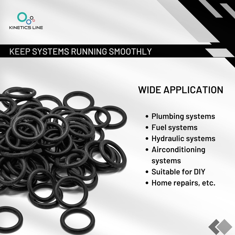 KINETICS LINE O-Ring Seals 5.70 x 1.90 mm Pack of
