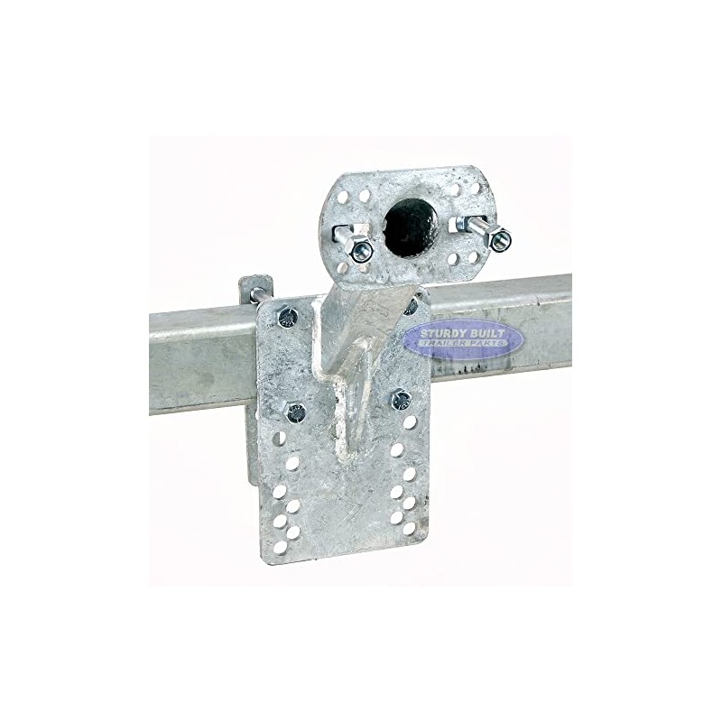 Sturdy Built Trailer Spare Tire Carrier Fits 4, 5, and