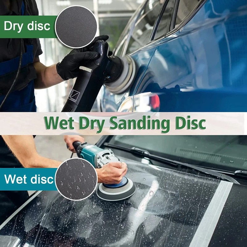 20PCS 6 in Wet Dry Sanding Discs 600-10000 Grit Random