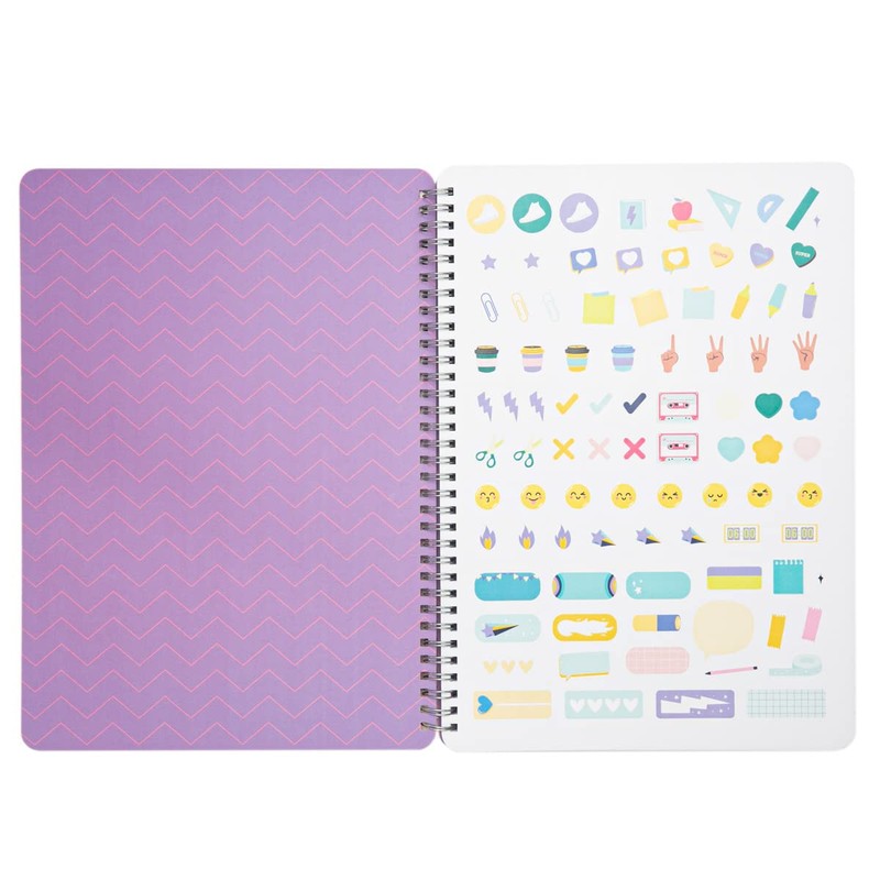 Mr. Wonderful Notebook – Protruding Notes for Excellent Course, Multi-Colour