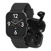Reflex Active Series 17 Black Strap Smart Watch and True