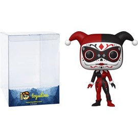 Harley Q u i n n : P o p ! Heroes Vinyl Figurine Bundle with 1 Compatible 'ToysDiva' Graphic Protector (413-57416 - B)