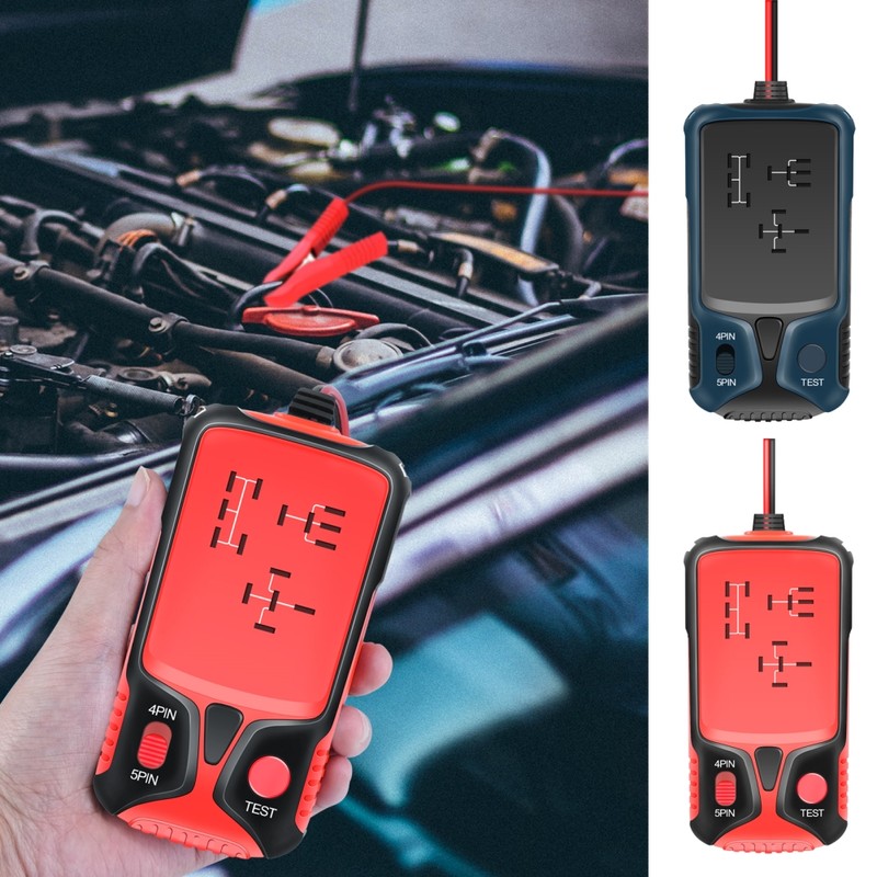 12V Car Relay Tester Battery Tester Automotive Electronic Relay Tester