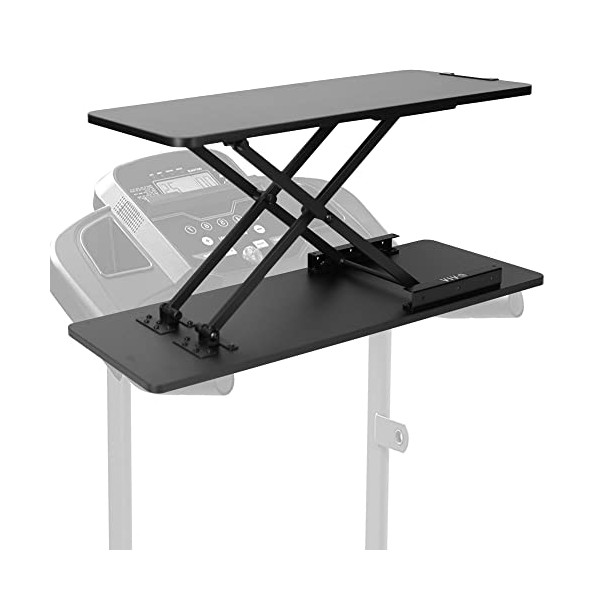 VIVO Universal Treadmill Desk Riser, Height Adjustable Platform for Notebooks,