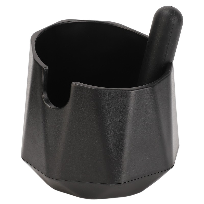 Coffee Knock Box ABS Black Non Slip Multifunctional Coffee Grind