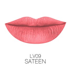 Palladio Velvet Matte Cream Lip Color, Sateen