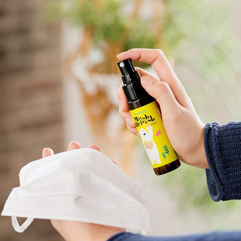 Daily Aroma White Bear Mask Maskrefresh Fruity 50ml