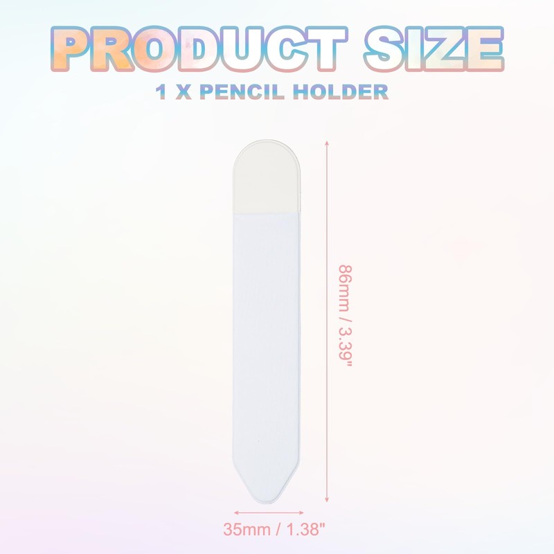 PATIKIL Pencil Holder for Stylus, Adhesive Elastic Pen Case Sleeve