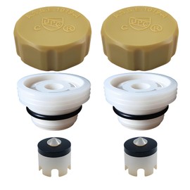 PILISPARK ASSE 1019-A Outdoor Faucet Repair Kit with Teflon Tape, Vacuum Breaker Replacement Kit Anti-Siphon Frost-Free Hose Bib Sillcock Valve Replacement（2 Pack）