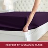 Prime Linens Extra Deep 30Cm Plain Fitted Sheet, Elastic Pocket