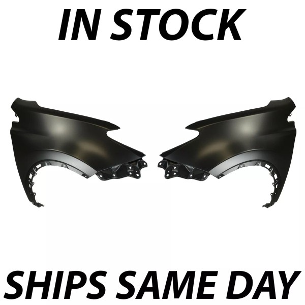 Bumpers That Deliver NEW Primered Front RH/LH Side Fender 2PC