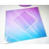 ACFENG Laser 5PCS Acrylic (PMMA) AB Square Sheet, Plexiglass Square