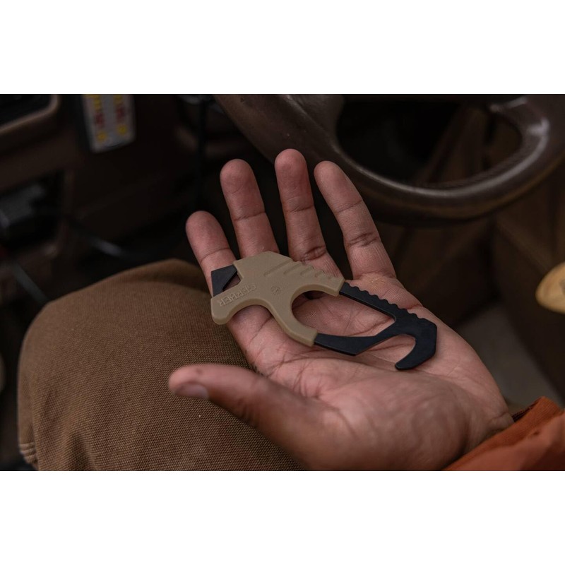 Gerber Gear Strap Cutter, Coyote Brown [30-000132], 5 x 2.5