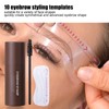 Eyebrow Stamp Set, Durable Waterproof Eyebrow Powder Set, Brow Stamp