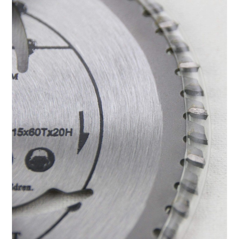 115 x 22.23 mm Circular Saw Blade with 60 TCT
