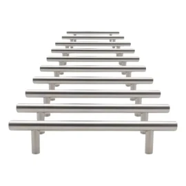 LIZOFERTAS Caja 20 Jaladeras En Barra Mordena Hueca 15.9 Mm Herrajes