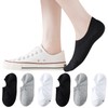 Jormatt 6 Pairs Women No Show Socks with Grips Cotton
