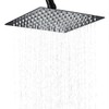 Shower Head,12 Inch Rainfall Shower Head in Matte Black,High Presssure