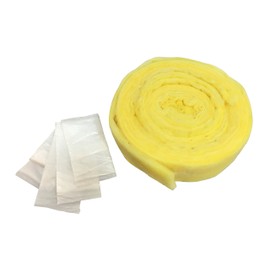 Frost King Fiberglass Pipe Wrap Kits, 3"x1/2"x50'
