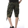 DOINLINE Men's Cargo Shorts Camo Casual Cotton Work Camouflage Short