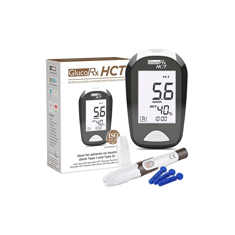GlucoRx HCT Blood Glucose Monitoring System