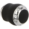 Carpriss 72512792 Leather Gear Knob – Aluminium/Black