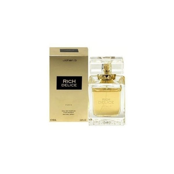 Johan B. Rich Delice for Women Eau De Parfum Spray, 2.8 Ounce by Camrose Trading Inc. DBA Fragrance Express - DROPS