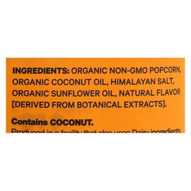 LESSER EVIL, Ppcrn, Og2, Bdhbwl, Him Gold, Pack of 18, Size .88 OZ, (Gluten Free Kosher Vegan 95%+ Organic)