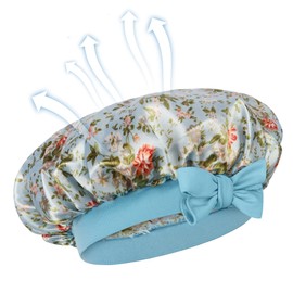 WEIPAO Kids Satin Bonnet - 3 Packs Baby Bonnet for Curly Hair Silk Sleep Cap with Adjustable Elasticated Soft Band for Child Toddler Baby