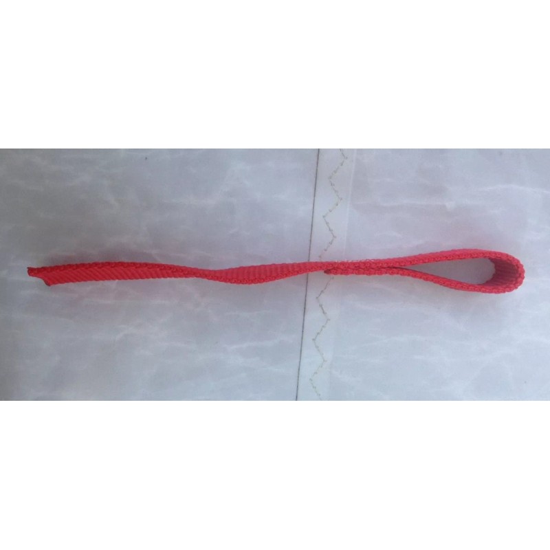 Sewn Sails Winch Hook Pull Strap 8 inch Red Single