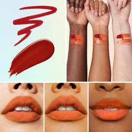 O'CHAIN Peel Off Lip Stain & Lip Liner Masque – Velvet Matte Finish Long Lasting Waterproof and Transfer Proof Lip Tint, with Moisturizing Formula Oil for Soft, Hydrated Lips (01 BOARDWALK)