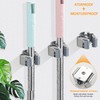 PAMIYO Broom Holder Wall 8 Pieces Tool Holder Hook Rail