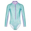 Mermaids 123 Traje de Baño Ariel Rashguard (MX/US, Edad, 3,