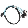 12GBPS Mini SAS HD SFF 8643 to 4 SATA 3.0