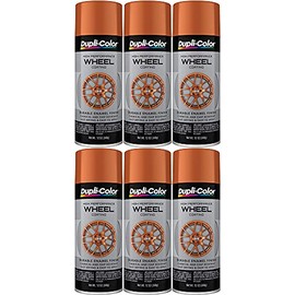 Sherwin-Williams Company Duplicolor High Performance Matte Copper Wheel Paint (12 oz) - 6 Pack, 12 Ounces
