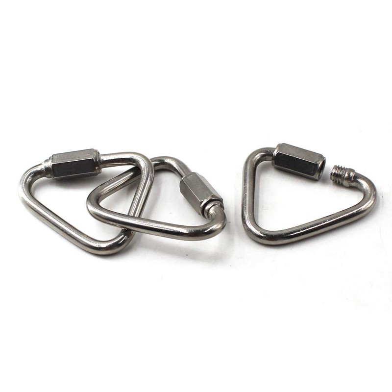 Flomore M8 Delta Quick Link 304 Stainless Steel Triangle Quicklink