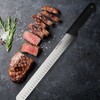 CAT CORA Granton Slicer Knife, Professional 12-Inch German Steel Blade