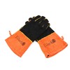 UJack Camping Gloves, Heat Resistant Gloves, Three-Layer Construction, Cowhide Leather,