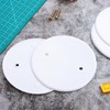 Tofficu 4pcs Ceiling Cover Plate Ceiling Hole Covers with Screws
