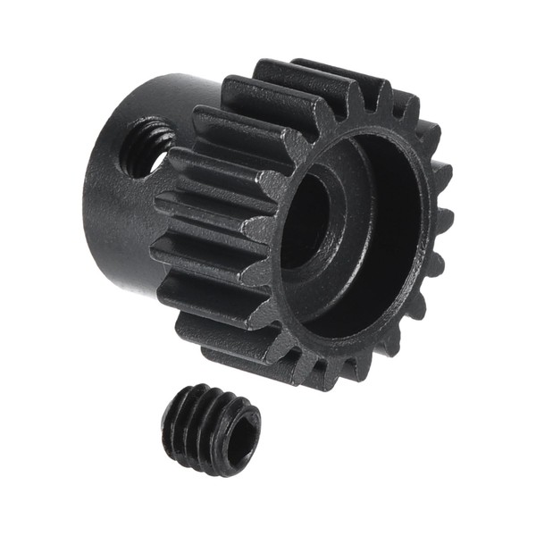 sourcing map RC 32P Hardened Pinion Gear 5mm Shaft 18T