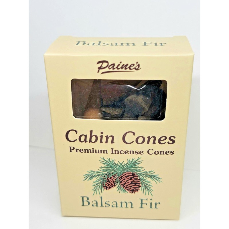 Pinyon Pine #25 Incense Log Cabin Cones Paine's Maine USA