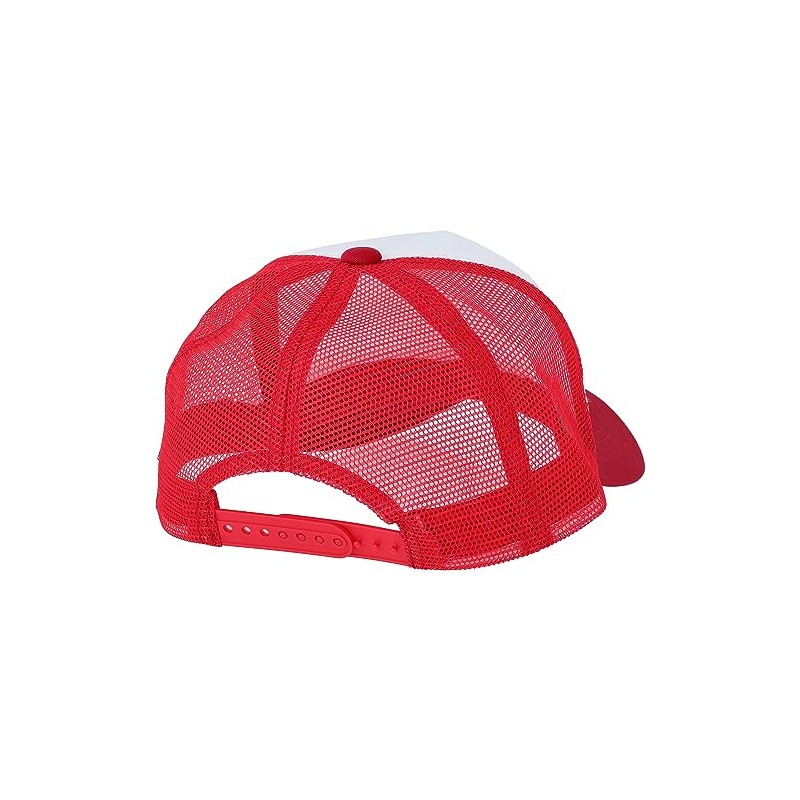 Dickies 80076200 Mesh Cap, American Casual Cap, Urethane Material, red,